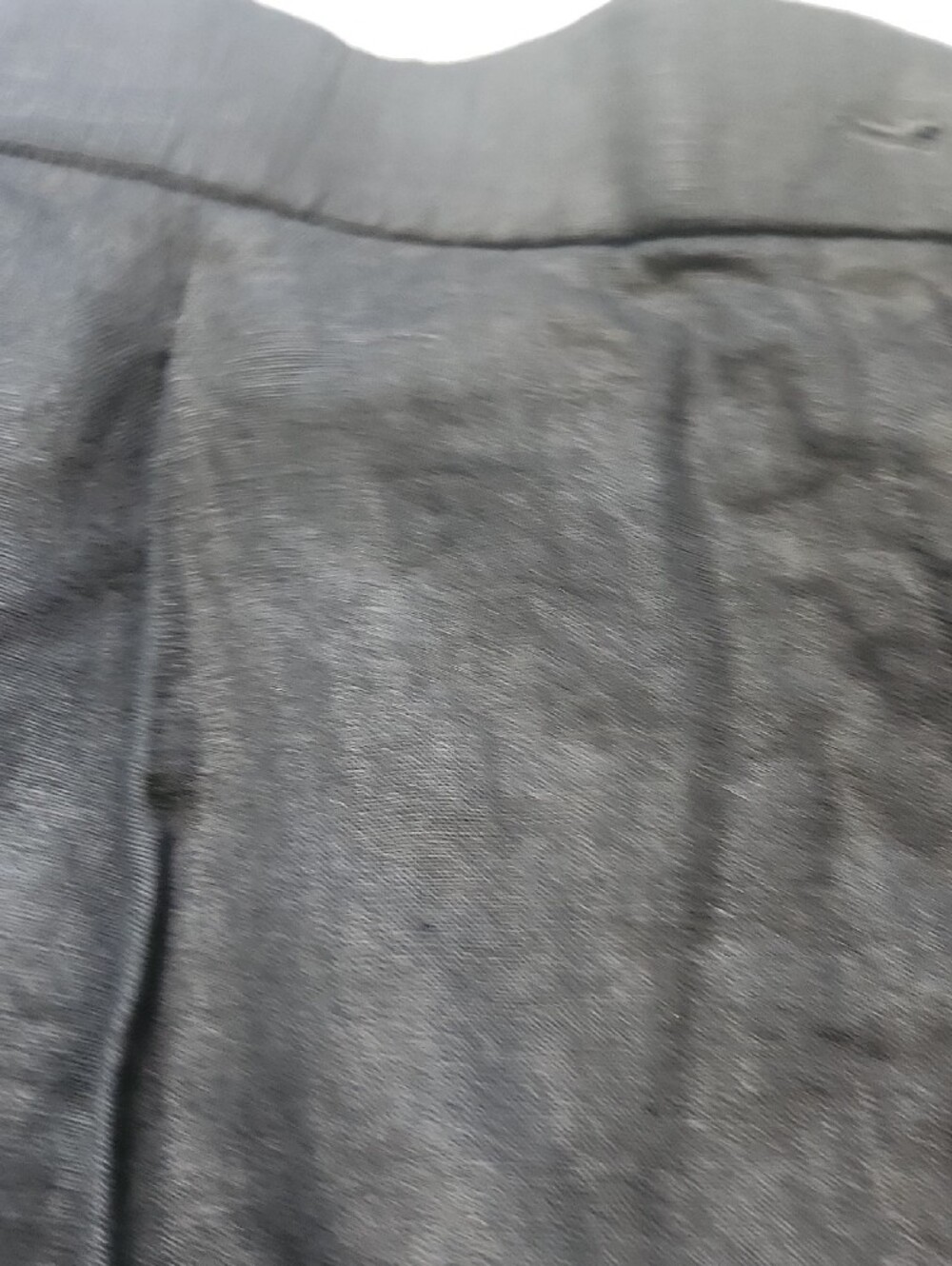 Eileen Fisher Black Wide-Leg Linen Pants - Picture 5 of 12